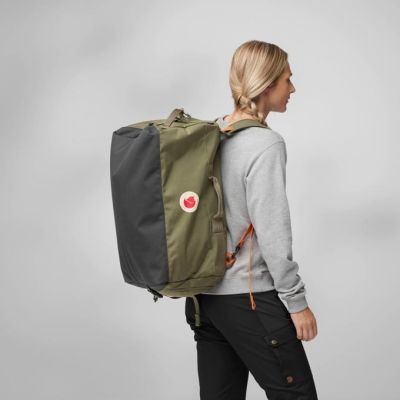 15. Fjällräven Färden Duffel 50 Troba podróżna Miękka skorupa Zielony 50 l Poliamidowy