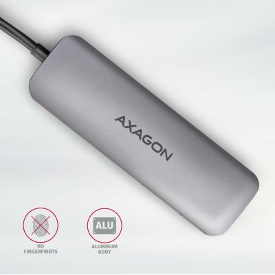 7. Axagon HMC-HCR3A 3x USB-A+ HDMI+ SD/microSD USB-C 3.2 Gen 1 hub 20cm Przewodowa USB 3.2 Gen 1 (3.1 Gen 1) Type-C Szary
