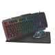 LogiLink ID0185 klawiatura Dołączona myszka Gaming USB QWERTY Angielski Czarny