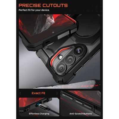 7. Etui Supcase UB Grip Mag MagSafe na Samsung Galaxy S26 - czarne