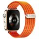 2. Pasek Tech-Protect Nylon an Huawei Watch Fit 3 / 4 / 4 Pro / 5 / 5 Pro - pomarańczowy