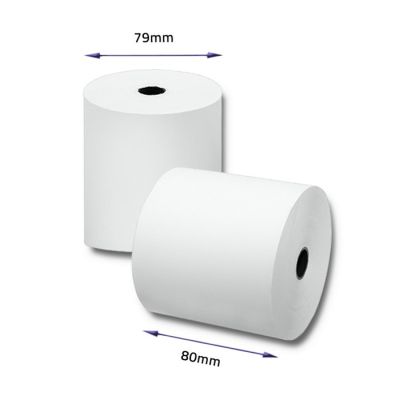 4. QOLTEC ROLKA TERMICZNA 80X80 | 55G/M2 | 10SZT. | BPA FREE