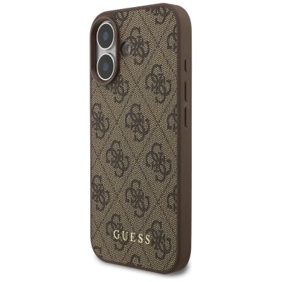 2. Etui Guess 4G Classic na iPhone 17 - brązowe