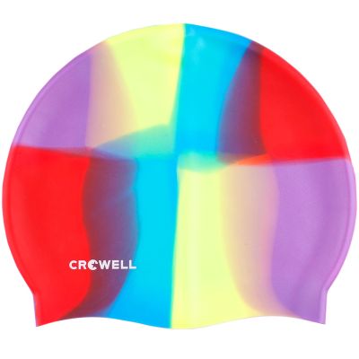 3. Czepek pływacki silikonowy Crowell Multi-Flame-10