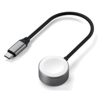 2. Satechi USB-C Fast Charging Cable - kabel ładujący USB-C do Apple Watch, 5W 20 cm (space gray)