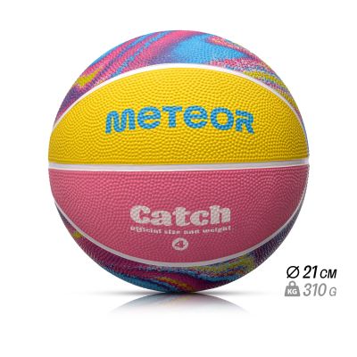 15. Piłka do koszykówki Meteor Catch 4 16811 roz.4