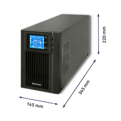 6. Zasilacz Qoltec 53042 (MT; 1000VA)