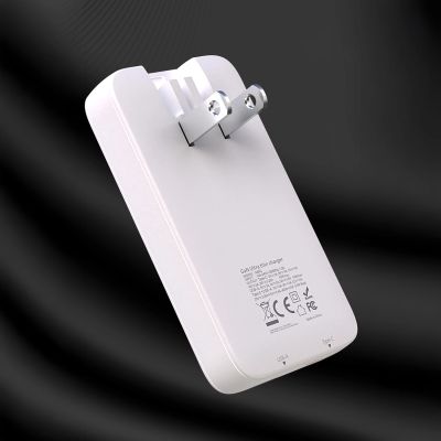 2. Ładowarka sieciowa podróżna GaN Dudao A65Q 65W USB-A / USB-C PD ultracienka EU / US - biała