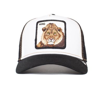 2. Czapka z daszkiem Goorin Bros. The King Lion Trucker - 101-0388-BLK
