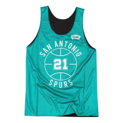 3. Koszulka męska dwustronna Mitchell & Ness Tank Top San Antonio Spurs Tim Duncan