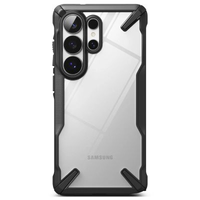 3. Etui Ringke Fusion X na Samsung Galaxy S26 Ultra - przezroczysto-czarne