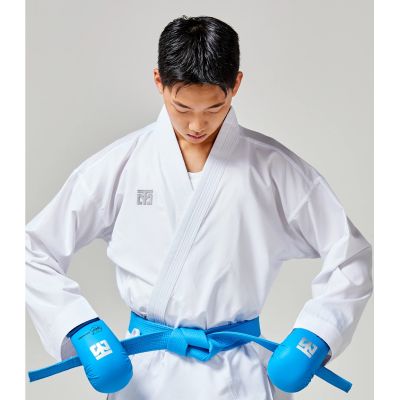 6. Elastyczny męski ochraniacz tułowia Karate WKF | MOOTO