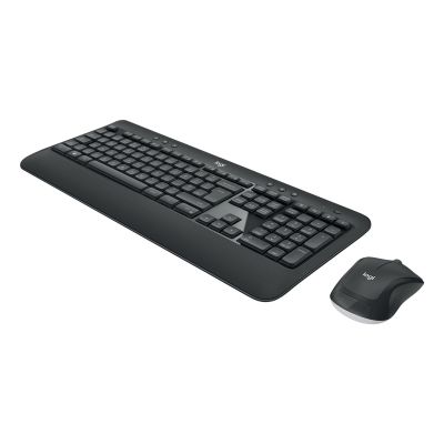 22. Zestaw klawiatura + mysz membranowa Logitech MK540 920-008685 (USB;  kolor czarny; optyczna; 1000 DPI)