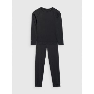 20. Bielizna bezszwowa dziecięca komplet (GÓRA+DÓŁ) 4F 4FJWAW25USEAU258-20S