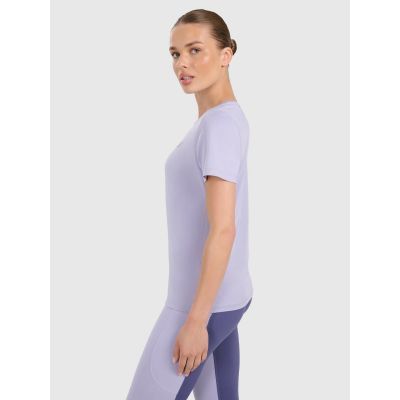 6. Koszulka treningowa regular szybkoschnąca damska 4F 4FWAW25TFTSF1516-34S