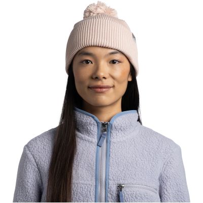 Czapka BUFF KNITTED BEANIE RENVI PEACH BEIGE