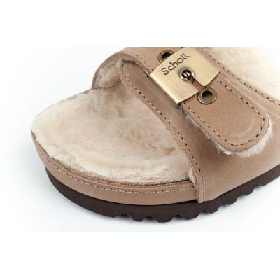 6. Klapki Scholl Iconic MEG Taupe W F303171062