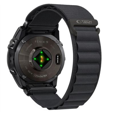 Pasek Tech-Protect Nylon Pro na Garmin Fenix 5X / 5X Plus / 6X / 6X Pro / 7X / 8 / 8 Pro / 9 / 9 Pro (51 mm) - czarny