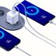 3. Ładowarka sieciowa 3mk Hyper GaN Charger 20W QC4+ PD PPS USB-C USB-A - biała