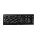 3. CHERRY Stream Wireless klawiatura Uniwersalne RF Bezprzewodowy + USB QWERTY Amerykański międzynarodowy Czarny