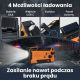 32. Extralink RADIO AWARYJNE SOLARNE Z KORBKA DYNAMO POWERBANK 4000MAH Z LATARKA SOS SR-4000 Przenośny Analogowy Czarny, Pomarańczowy