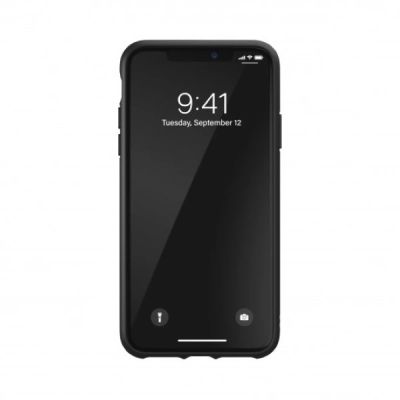 4. Etui Adidas OR Moulded Case Basic na iPhone 11 Pro Max - czarno-białe