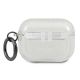 2. Etui Karl Lagerfeld Glitter Karl's Head na AirPods Pro - srebrne