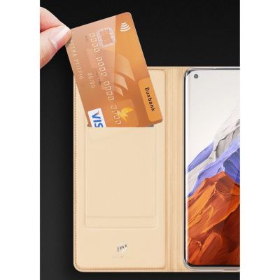 14. DUX DUCIS Skin Pro kabura etui pokrowiec z klapką Xiaomi Mi 11 Pro różowy