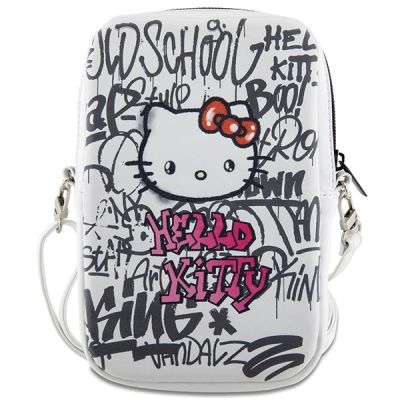 2. Torebka Hello Kitty Graffiti Kitty Head - biała