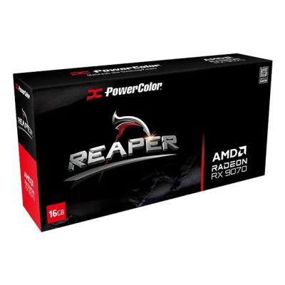 6. PowerColor Reaper Radeon RX 9070 AMD 16 GB GDDR6