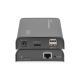 12. DIGITUS PRZEDŁUŻACZ (EXTENDER) KVM HDMI+USB 120M PO CAT.5E UTP/IP 1080P FHD 60HZ AUDIO (ZESTAW) DS-55202