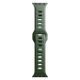 4. Pasek silikonowy 3mk Silicone Watch Strap do Apple Watch 42 / 44 / 45 / 49 mm - zielony