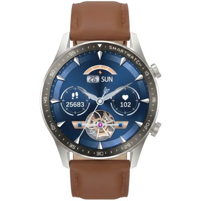 7. Smartwatch Gravity Srebrny 2 Paski GT10-8