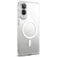 4. Etui Ringke Fusion Magnetic MagSafe na Samsung Galaxy S25 Edge - przezroczyste
