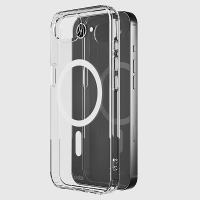 3. Etui ochronne SBS Cover Light Mag na iPhone 16e / 17e kompatybilne z MagSafe - przezroczyste