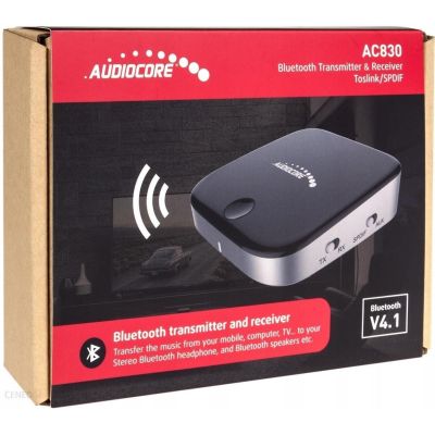 2. Adapter AUDIOCORE AC830 (Jack - Micro USB ; kolor czarno-srebrny)