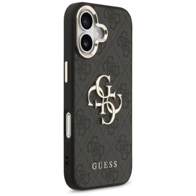 4. Etui Guess 4G Big 4G Classic Logo na iPhone 17 - czarno-złote