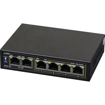 2. Switch PoE PULSAR S64 (6x 10/100Mbps)