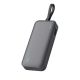 Powerbank Cuktech LPB200N 40W 20000mAh ze zintegrowanym kablem - szary