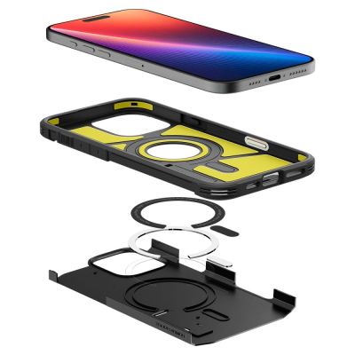 6. Etui Spigen Tough Armor "T" MagSafe na iPhone 16 Pro Max - czarne
