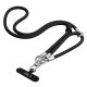 4. Smycz do telefonu Tech-Protect C10S Rope - czarno-tytanowa