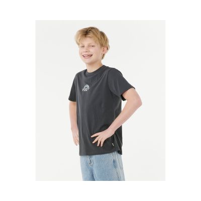2. Koszulka RIP CURL TROPIC DAZE ART TEE -BOY czarna