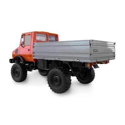 5. Samochód Amewi Mercedes-Benz Unimog Advanced 4WD 1:12 RTR pomarańczowy