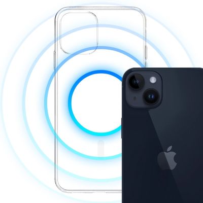 4. Etui 3mk Clear MagCase na Apple iPhone 14 Plus - przezroczyste