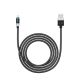 3. Kabel Orico LDA2L USB-A do Lightning 12 W z wyświetlaczem LED 0.5 m - czarno-srebrny