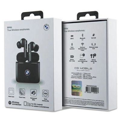 5. Słuchawki bezprzewodowe BMW Signature Collection Bluetooth TWS - czarne