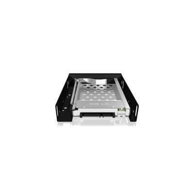 4. ICY BOX IB-2217StS 8,89 cm (3.5") Taca napędu pamięci masowej Czarny