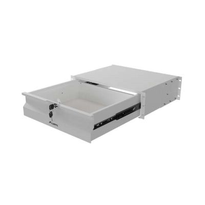 6. LANBERG SZUFLADA DO SZAF 19" 3U 360MM SZARA