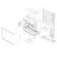 14. Obudowa ASUS PRIME AP202 TG ARGB WHITE
