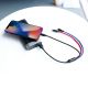 8. Kabel Baseus Three Primary Colors 3w1 USB-A - micro USB / Lightning / USB-C 3.5A 0,3 m - czarny